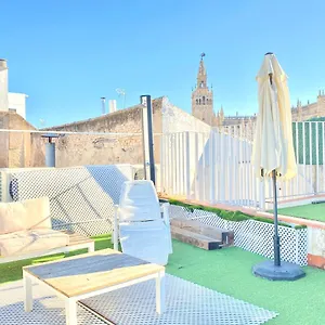 Top-notch Downtown House With Private Rooftop Terrace And Parking Opt Séville